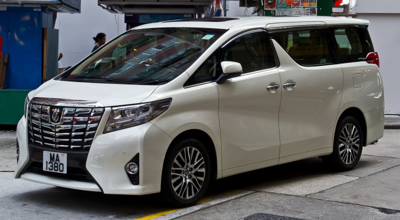 TOYOTA ALPHARD 2.4I 160HP